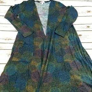 Lularoe Sarah Cardigan Long Length S